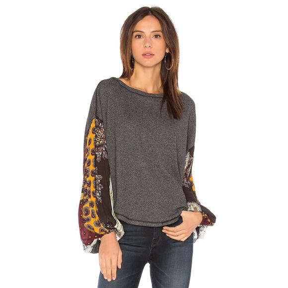 Free People Tops - We the Free People Blossom Thermal Top Black Size Small